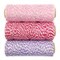 Wrapables Cotton Baker's Twine 4ply 330 Yards (Set of 3 Spools x 110 Yards) for Gift Wrapping, Party Decor, and Arts and Craft (Pink, Red & Hot Pink, Lavender)